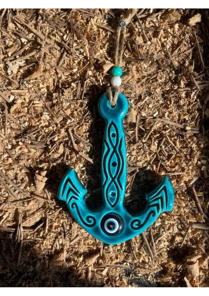 El Yapımı - Gemi Çapası Duvar Süsü- Duvar Dekorasyon – Balkon Dekorasyonu