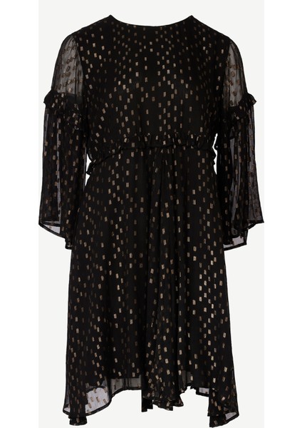 Fırfır Detaylı Elbise