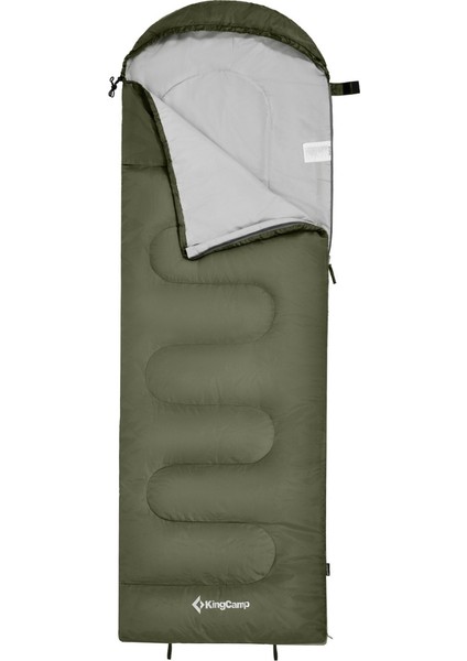 Kingcamp Oasis 250 Ultralight Uyku Tulumu Olive Sol F.