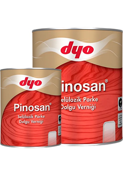Pinosan Selülozik Parke Dolgu Verniği 0,75L - 2,5l | Ahşap ve Parke Zemin Dolgusu fiyatları