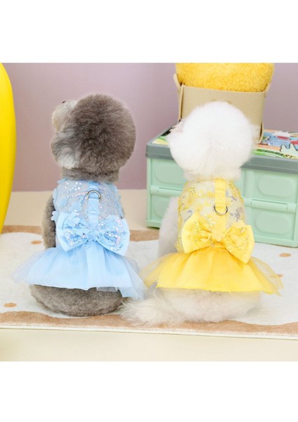 Köpek Elbisesi - Pul Işlemeli - Tül Etekli fiyatları