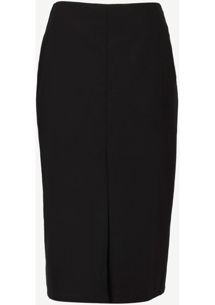 Yırtmaç Detaylı Kalem Etek