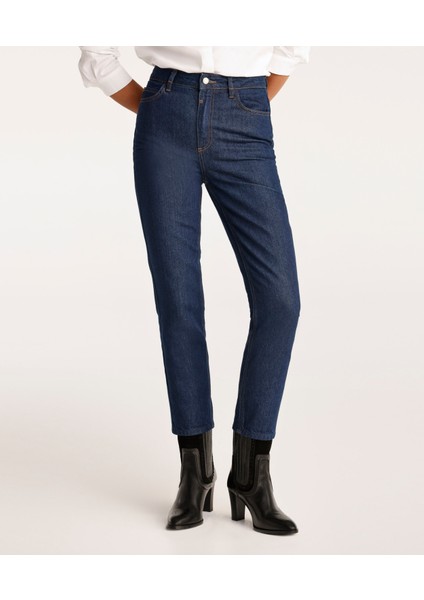 Moms Fit Denim Pantolon