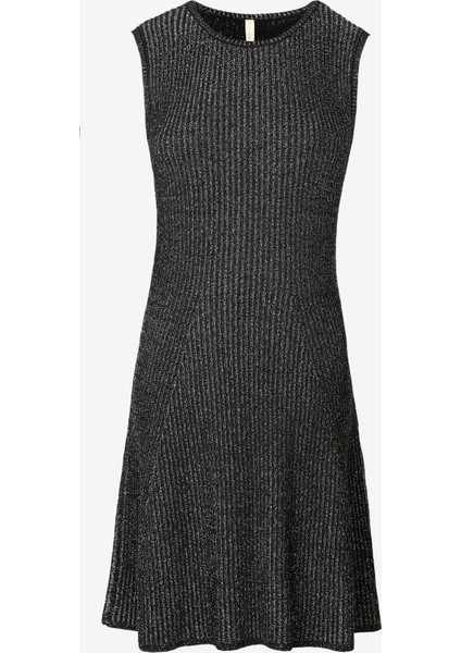 Volanlı Triko Elbise