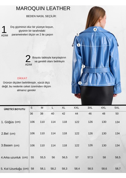 Ella Kadın Deri Ceket