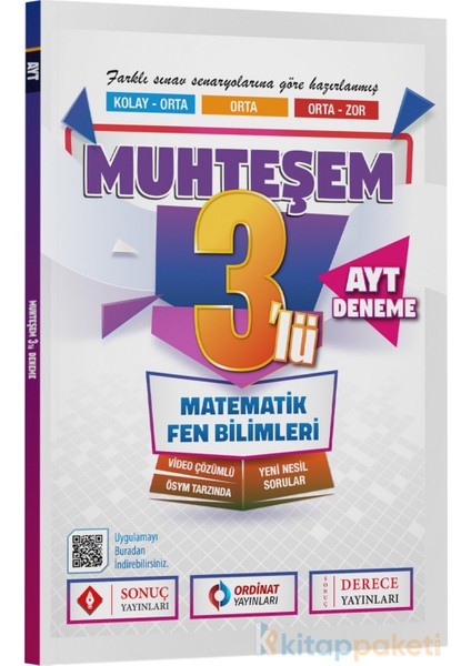 AYT Muhteşem 3'lü Deneme