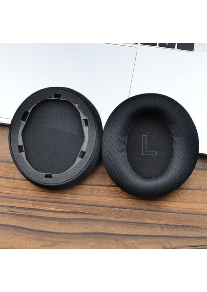 Anker Life Q30 / Q35 Uyumlu (Mest Örme Kumaş),kulaklık Kulak Yastıkları Süngeri Pedi Anker Soundcore Life Q30 Q35 Q30 Bt Q35 Bt Prefesyonel Sünger Köpük Için Kulak Yastık-Siyah indirimleri