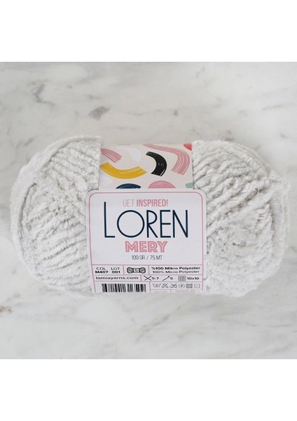 Loren Mery Gri El Örgü Ipi - M407 - 34314 modelleri