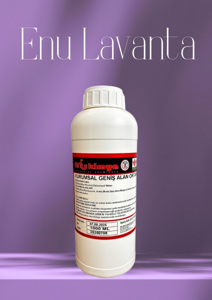 Lavanta Kurumsal Geniş Alan Ortam Kokusu 1000 ml