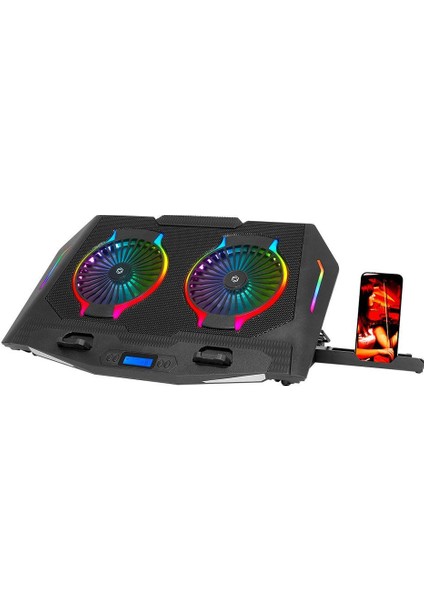 FNC-5250ST RGB GS2 Notebook Soğutucu & Stand (2x140mm Fan)