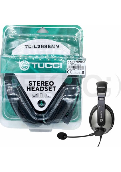Tucci TC-L2688MV Gaming Mikrofonlu Kafa Bantlı Kulaklık PL-2364