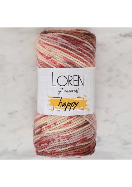 Loren Happy Ebruli El Örgü Ipi - RH002 - 34287