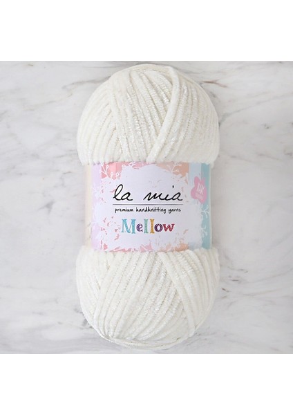La Mia Mellow Krem El Örgü Ipi - 910 - 34159
