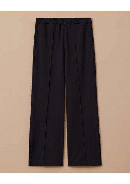 Büyük Beden Paça Yırtmaçlı Pantolon Gala-Xi