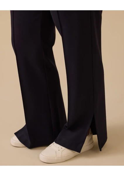 Büyük Beden Paça Yırtmaçlı Pantolon Gala-Xi fiyatları