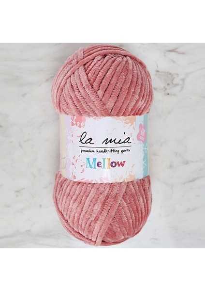 La Mia Mellow Pudra Pembe El Örgü Ipi - 939 - 34175