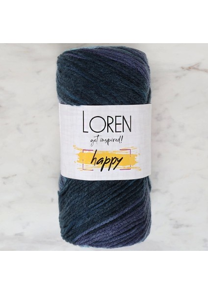 Loren Happy Ebruli El Örgü Ipi - RH016 - 34301