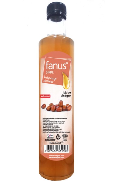 Hünnap Sirkesi 500 gr fiyatları