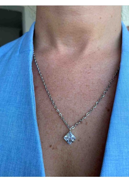 Zırkon Taşlı Kolye modelleri