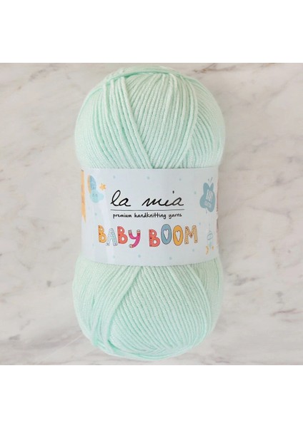 La Mia Baby Boom Bebe Yeşili El Örgü İpi - 1443 - 34131