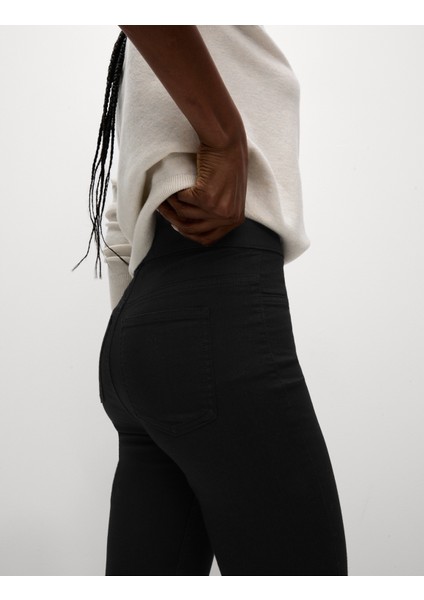 Yüksek Bel Jegging Jean Pantolon