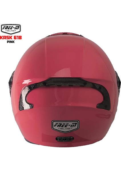Free-M 618 Yarım Kask Pembe(Güneş Vizörlü) modelleri