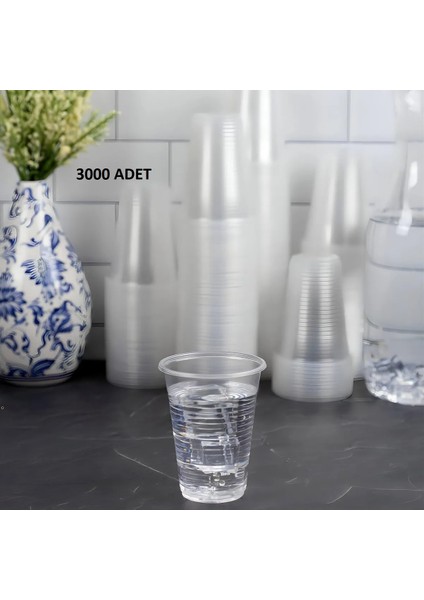 Plastik Pet Bardak Otomat Bardağı 180 cc ''3000'' Adet 1 Koli fiyatları