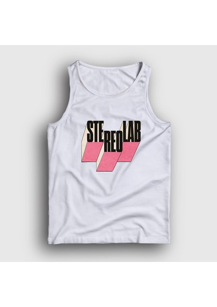 Unisex Beyaz Logo Stereolab Atlet