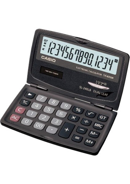 SL-240LB Cep Tipi Hesap Makinesi Kapaklı Tasarım 14 Haneli LCD Ekran fiyatları