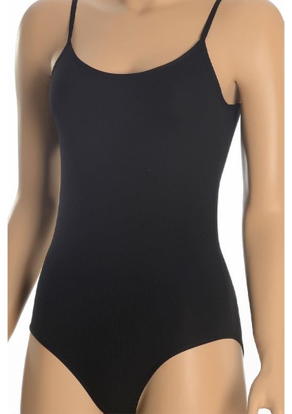 Kadın Atlet Agraflı Body Zıbın (%96 Pamuk - %4 Elastan)