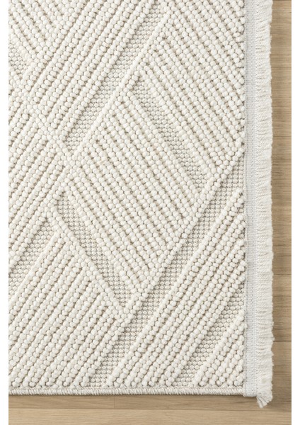 Fizy Beyaz Halı Loop Sisal Halı Modern Dokuma Oturma Odası Salon Halısı 13791A fırsatları