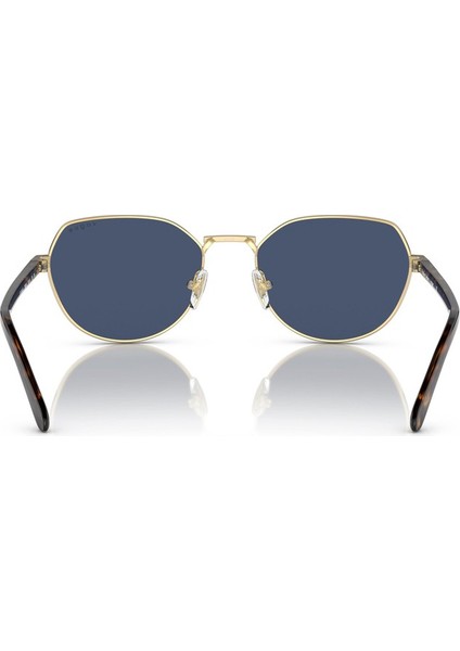 4242S 280/80 53 Hailey Kadın Gold Geometrik Çerçeve Güneş Gözlüğü modelleri