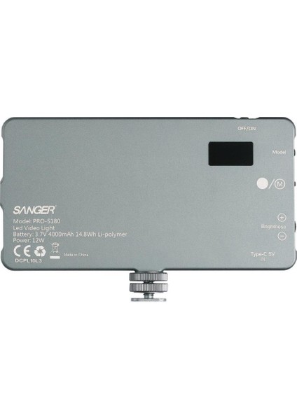 PRO-S180 V2 Bi-Color LED Video Işığı modelleri