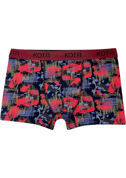 Kota 1015 Erkek Baskılı Likralı Boxer