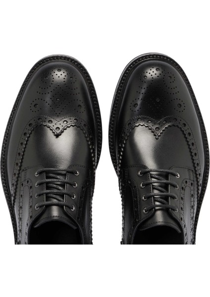 Siyah Hakiki Deri Erkek Klasik Ayakkabı - E24S1AY56976-A43 indirimleri