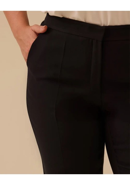 Büyük Beden Düz Paça Klasik Pantolon Gala-Xi modelleri