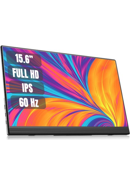 15.6" 60hz Ips Type-c Full Hd Taşınabilir Monitör