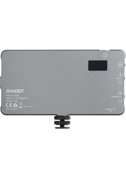 PRO-S21 V2 Rgb led video ışığı modelleri