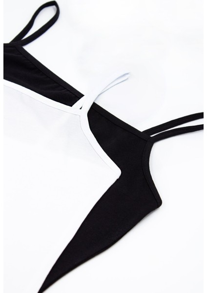 Kadın Atlet Ip Askılı Düz Yaka (%96 Pamuk - %4 Elastan) fırsatları