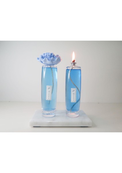 Mavi Slımfıt Aqua Medıterıan Oda Kokusu ve Kandil Seti