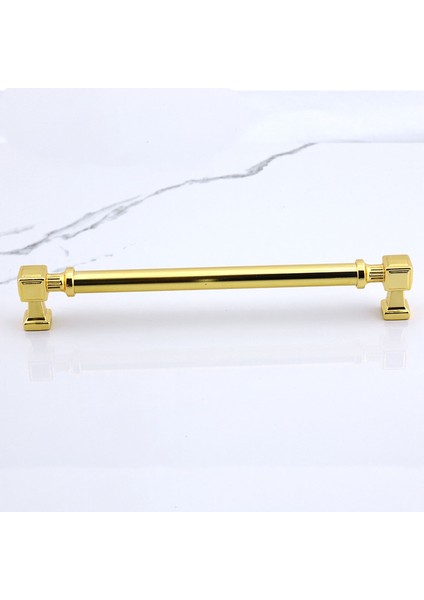 Mobilya Çekmece Mutfak Dolabı Dolap Kapak Kulplar Kulb Kulp Gold Altın Kulp 224 mm modelleri