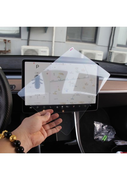 Tesla Model Y / Model 3 Ana Gösterge Ekran Koruyucu