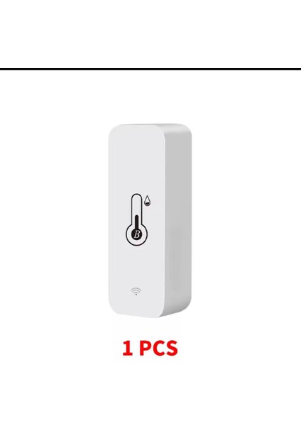 Tuya Bt Akıllı Sıcaklık Nem Sensörü Kapalı Higrometre Bluetooth Uyumlu App Uzaktan Kumanda Alexa Google Home ile Çalışır