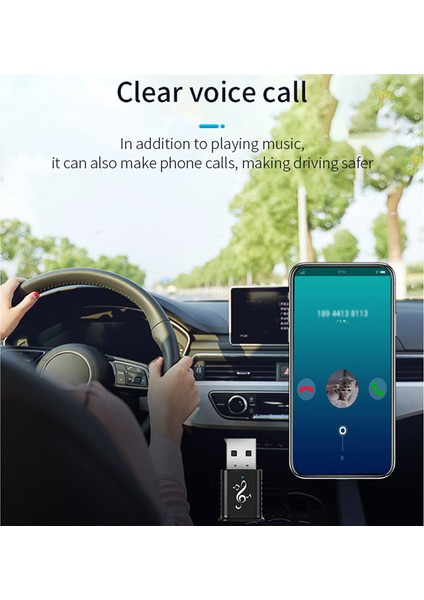 Mini USB Kablosuz Ses Adaptörü 5.0 Ses Alıcısı Stereo Sistem (Yurt Dışından) fiyatları