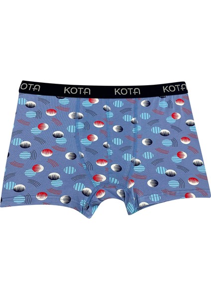 Kota 1015 Erkek Baskılı Likralı Boxer