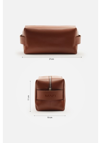 Bravo %100 Hakiki Deri Erkek El Çantası – Metal Fermuarlı Dayanıklı Tasarım