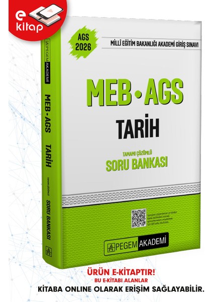 2026 Meb-Ags Tarih Tamamı Çözümlü E-Soru Bankası