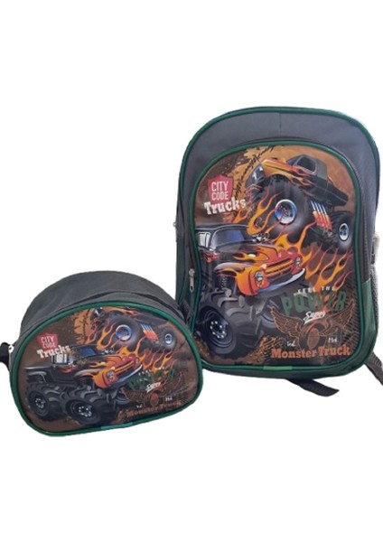 Trucks Beslenmeli Ilkokul Sırt Çantası