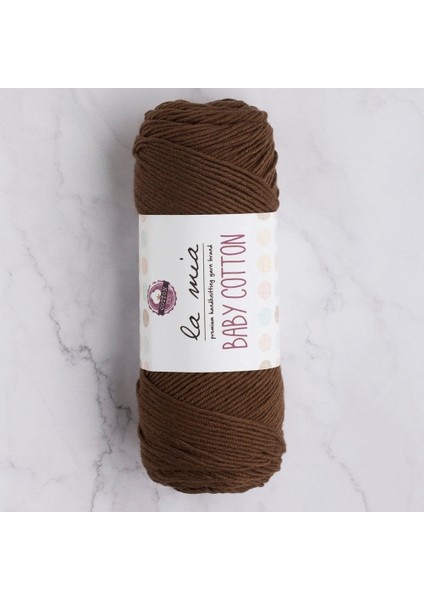 Baby Cotton Kahverengi El Örgü İpi - L005 - 33633