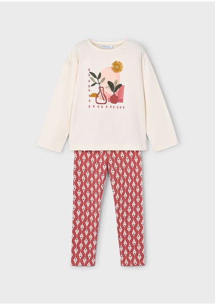 4719 Mayoral Tandoori Kız Çocuk Alt - Üst Takım